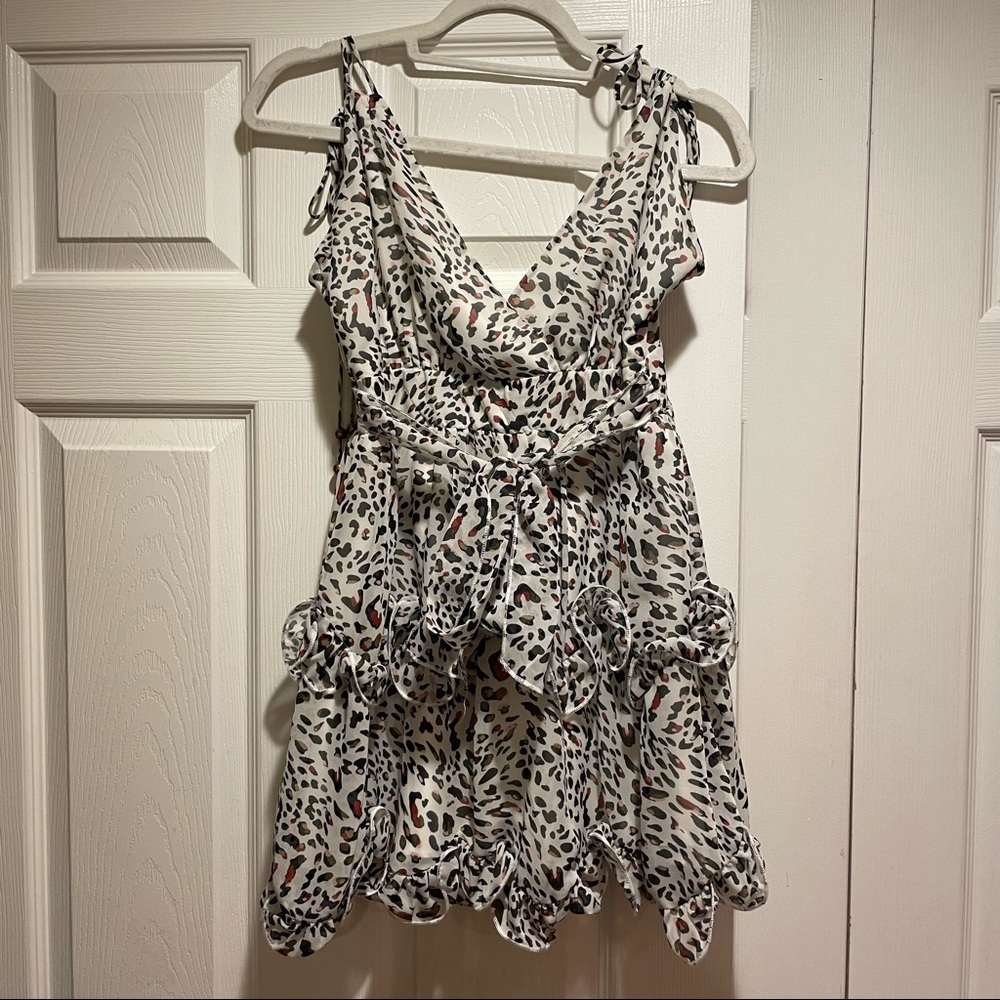 We’re All Pretty Girls Cheetah Print Dress